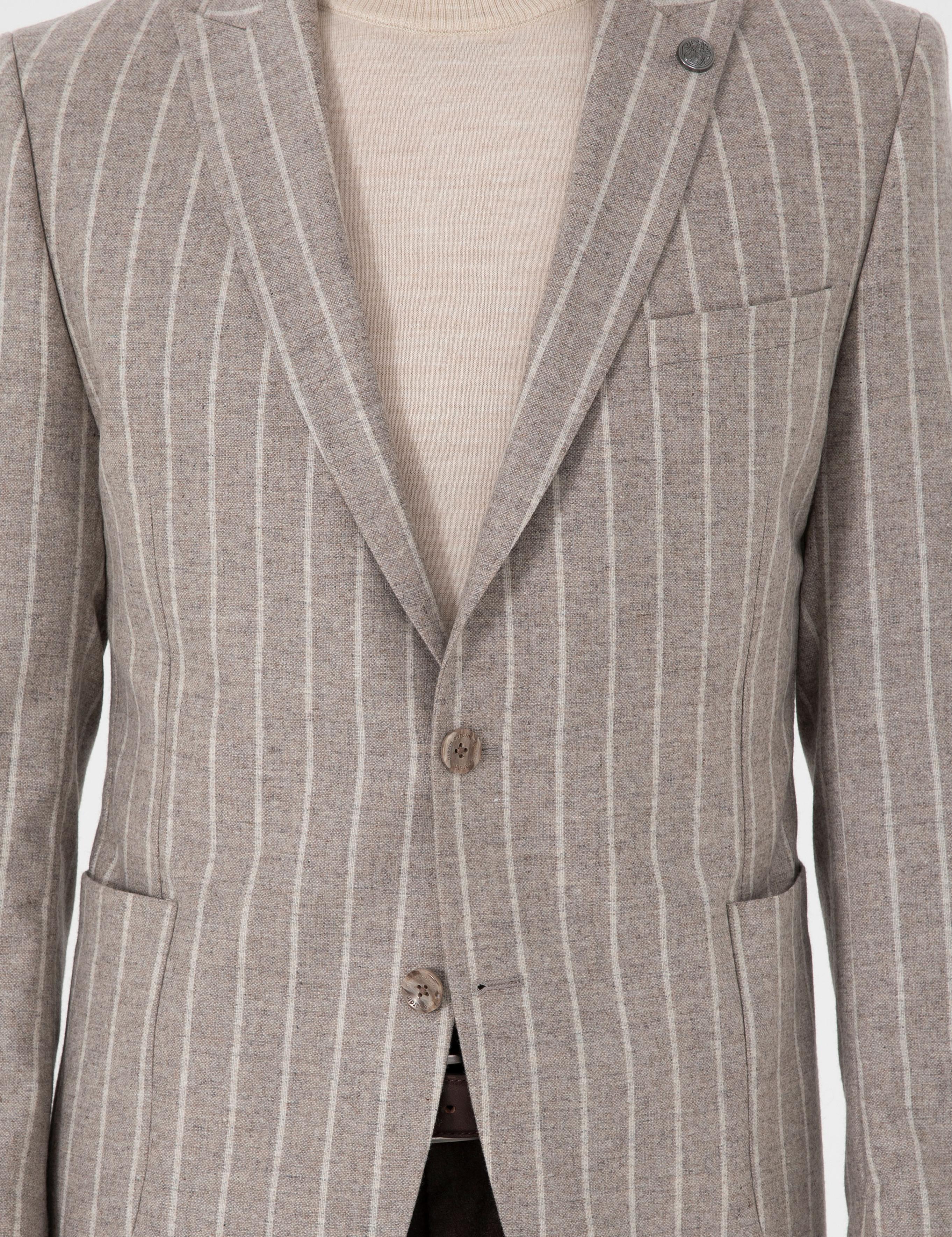 Bej Ex. Slim Fit Ceket