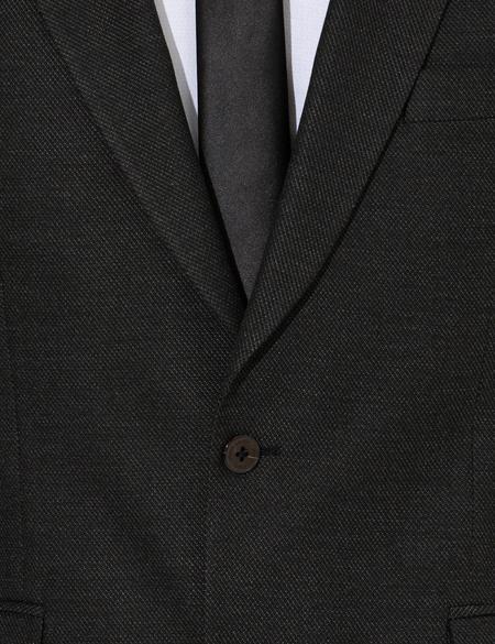 Antrasit Slim Fit Takım Elbise - 50267028041