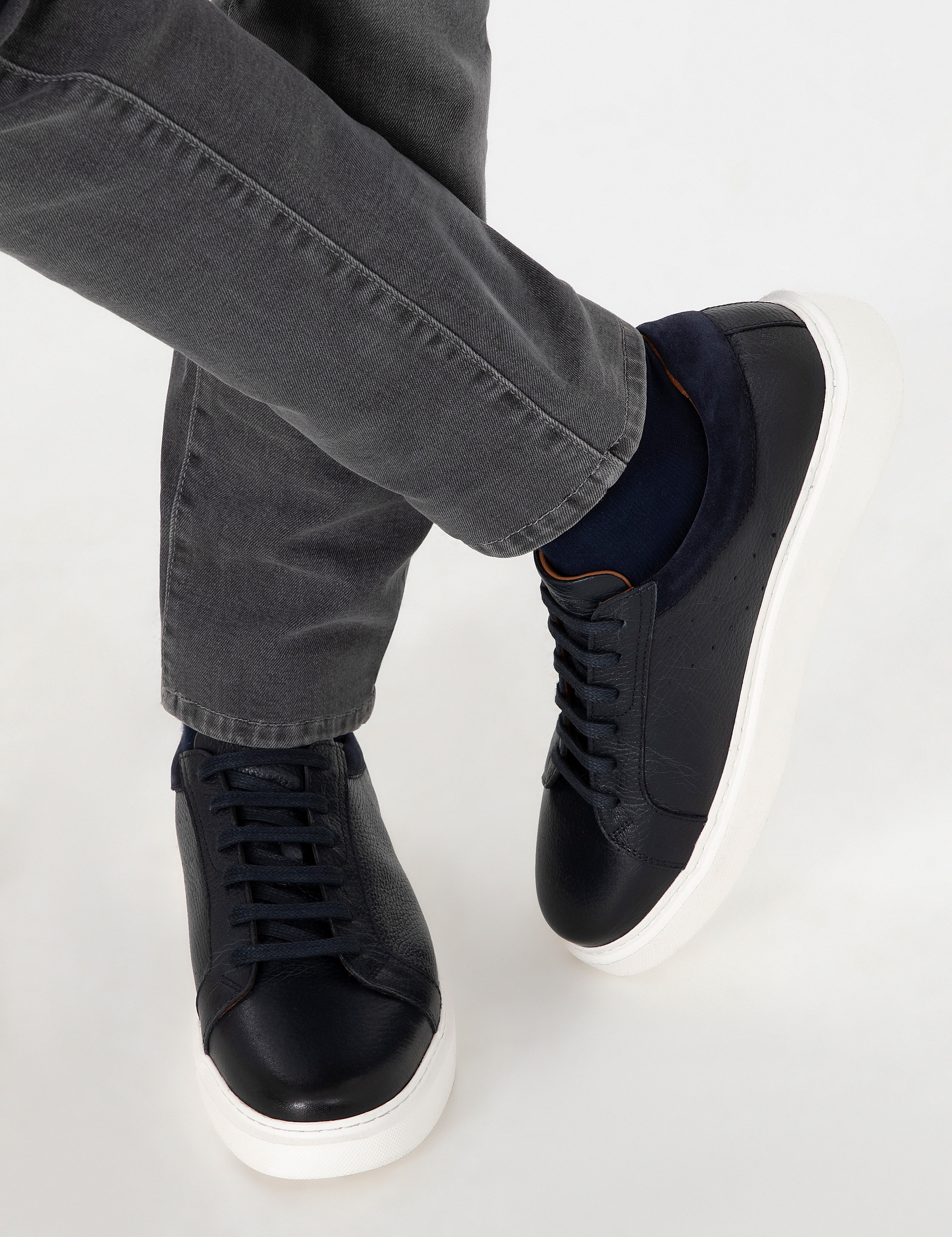 Lacivert Casual Ayakkabı - Image 7