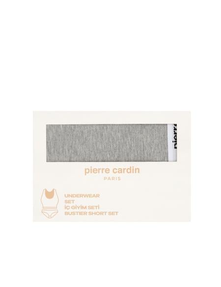 Gri Melanj İç Giyim Takım - 50304055010