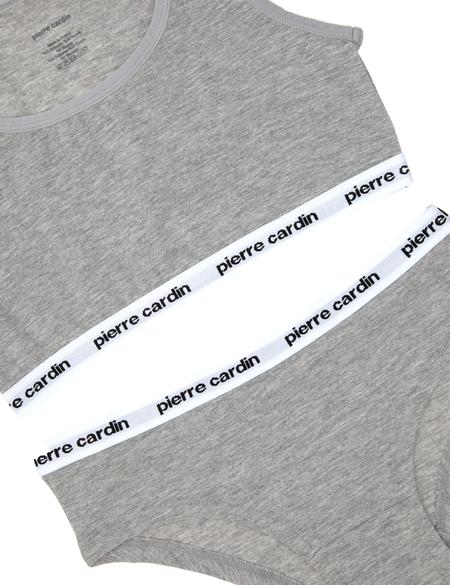 Gri Melanj İç Giyim Takım - 50304055010