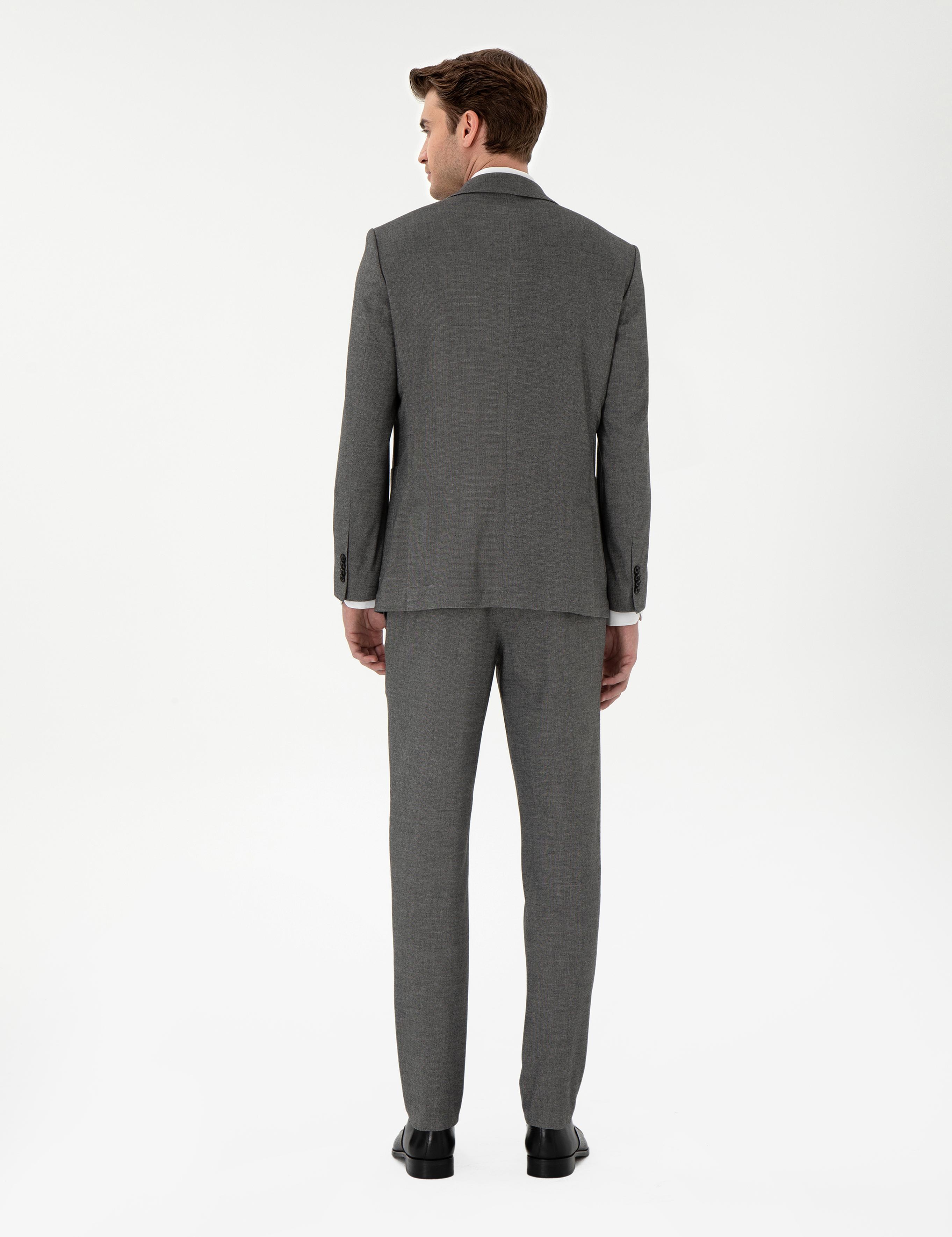 Füme Ex. Slim Fit Takım Elbise