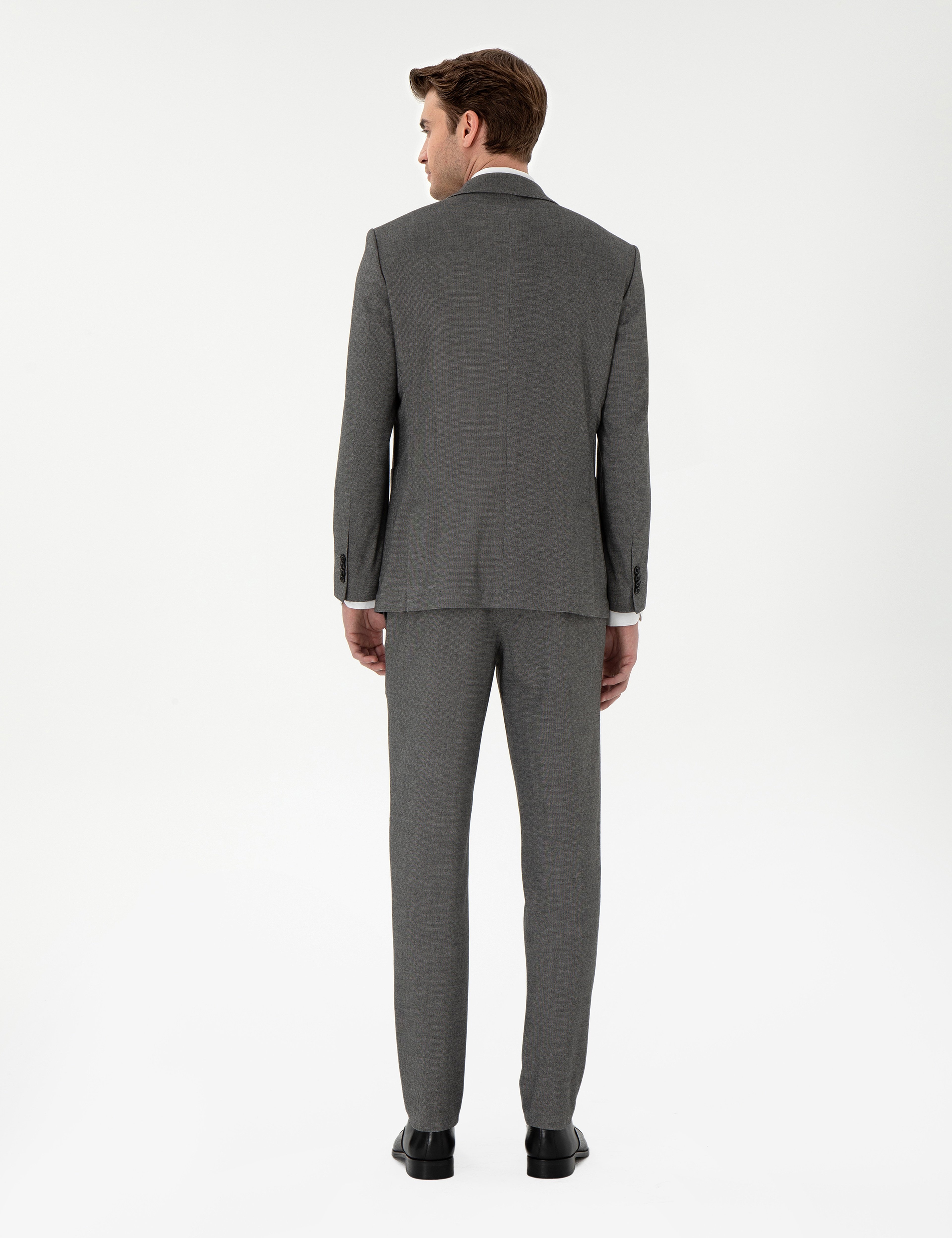 Füme Extra Slim Fit Takım Elbise - Image 5