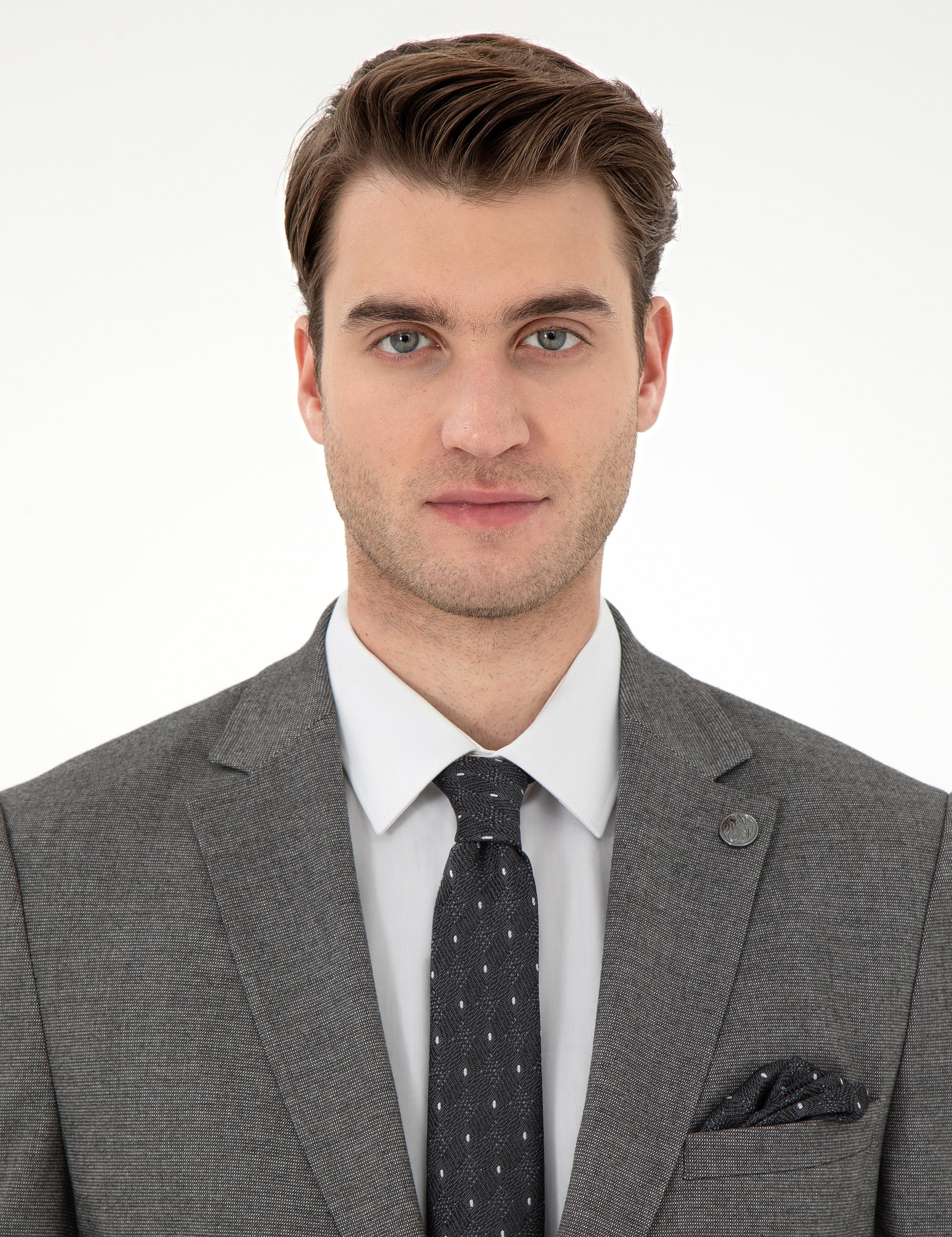Füme Extra Slim Fit Takım Elbise - Image 2