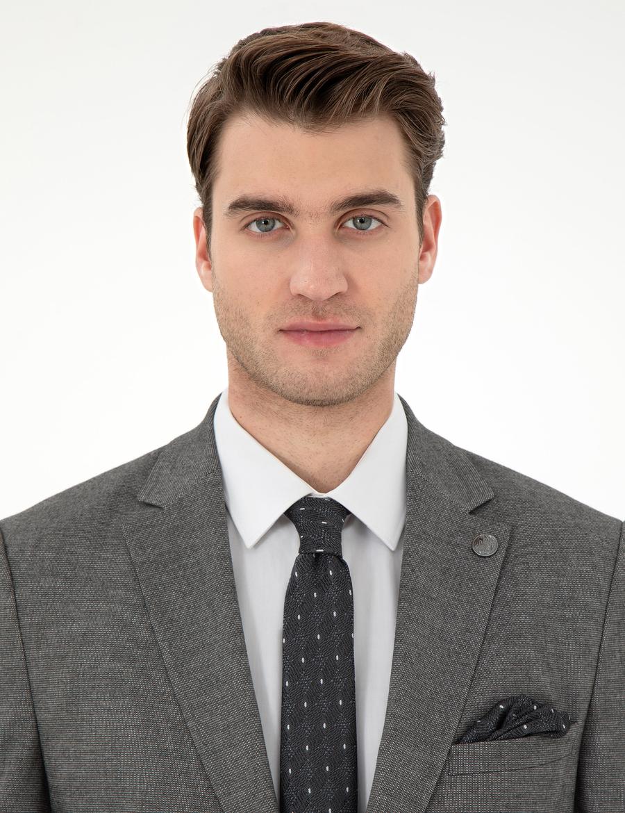 Füme Ex. Slim Fit Takım Elbise