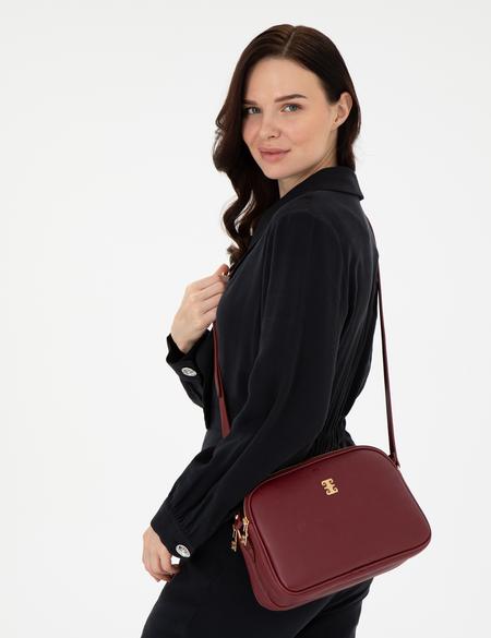 Bordo Çapraz Çanta - 50310476001