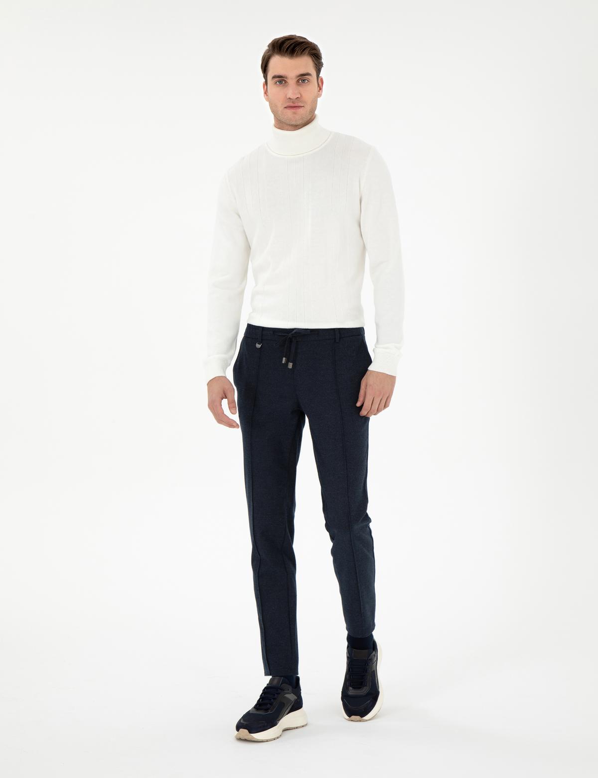 Lacivert Kumaş Pantolon - 50304684045