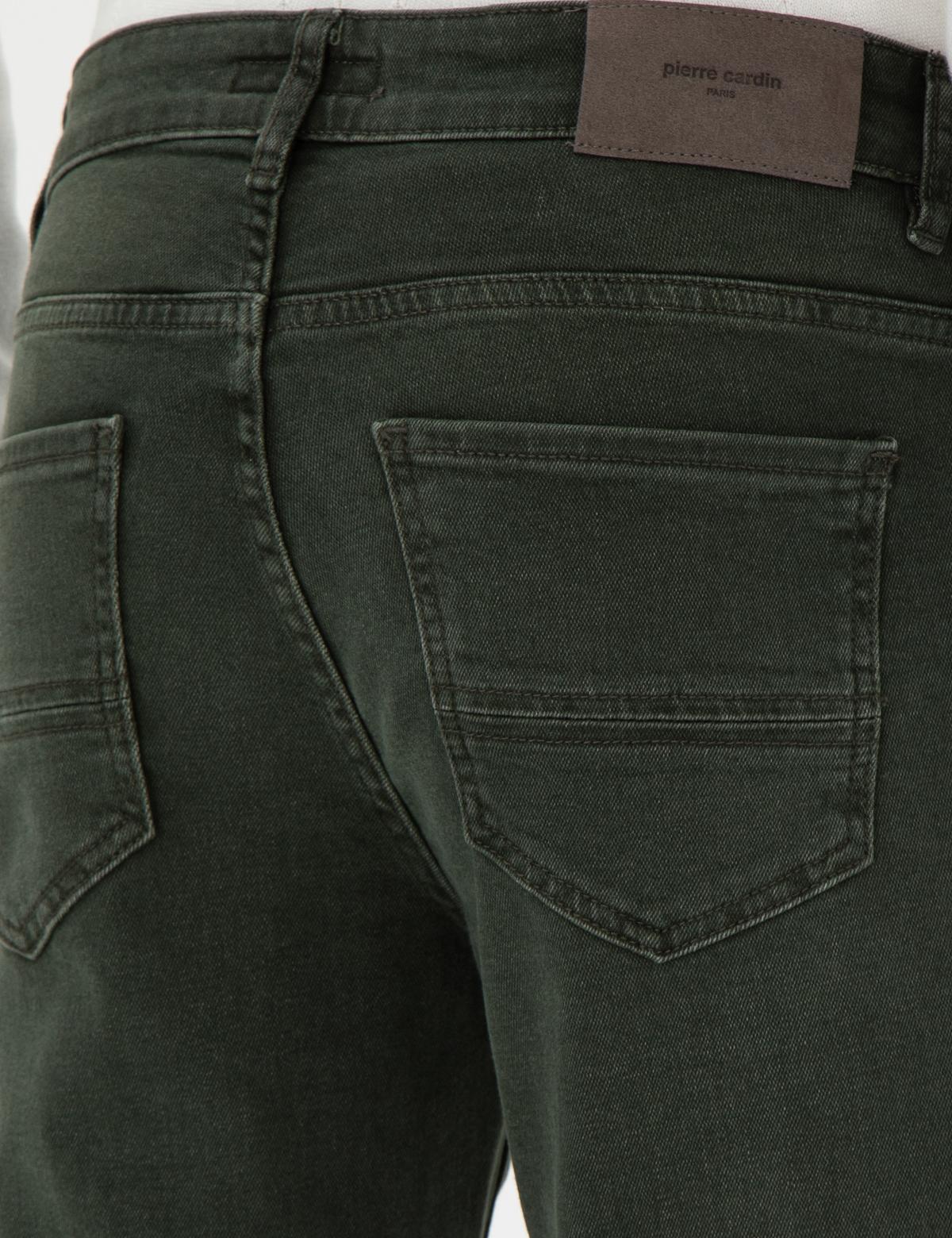 Yeşil Slim Fit Jean Pantolon - 50295846011