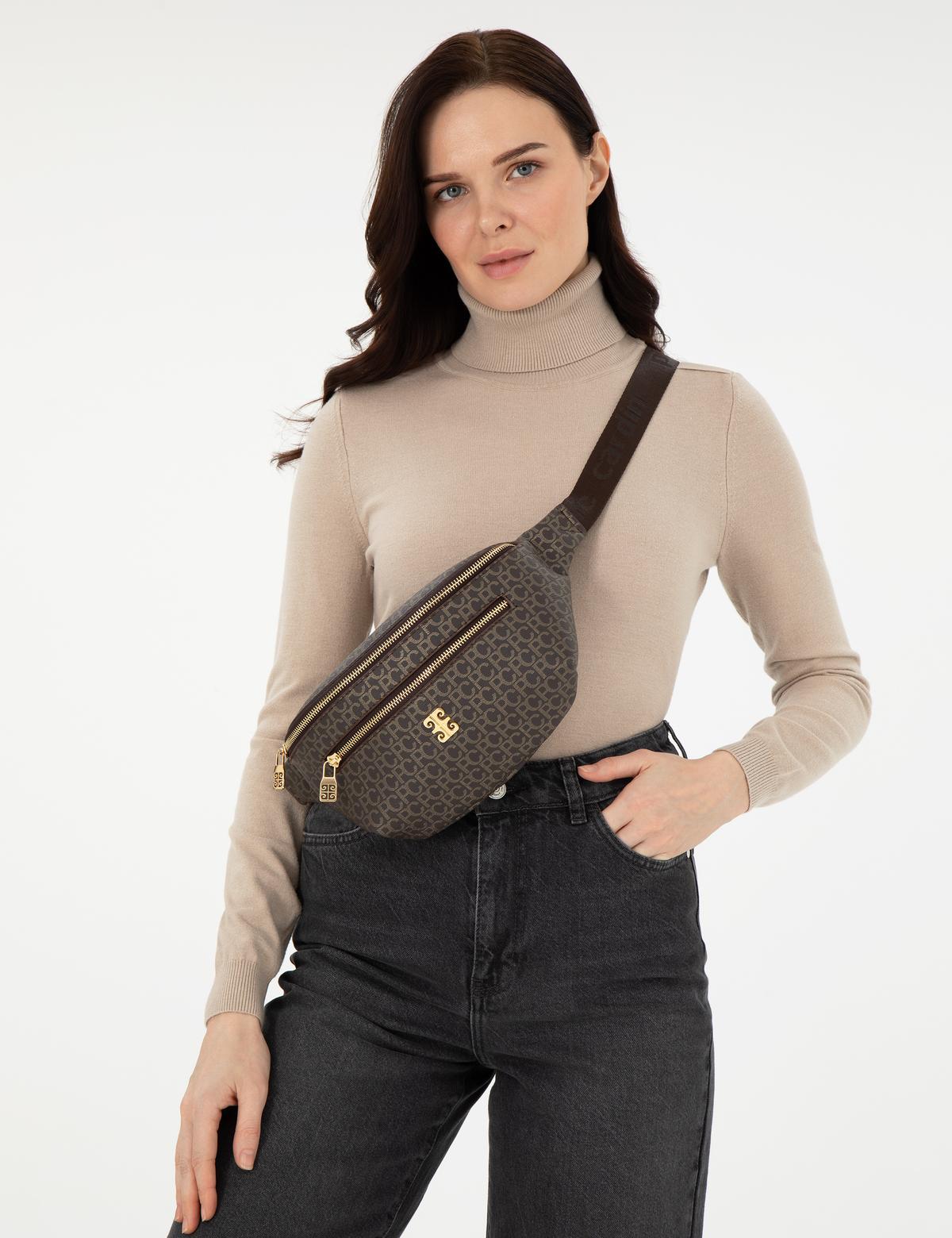 Kahverengi Bel Çantası