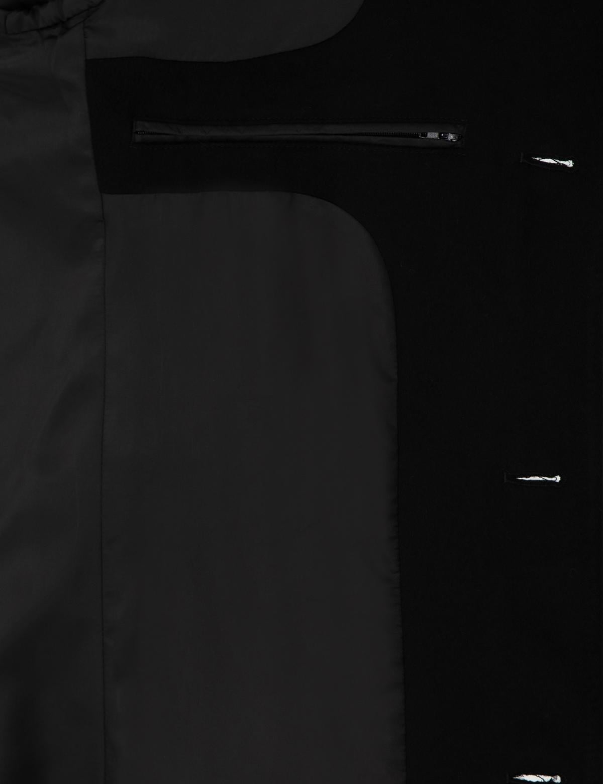 Siyah Slim Fit Palto - 50293353008