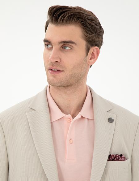 Bej Slim Fit Ceket - 50303389083