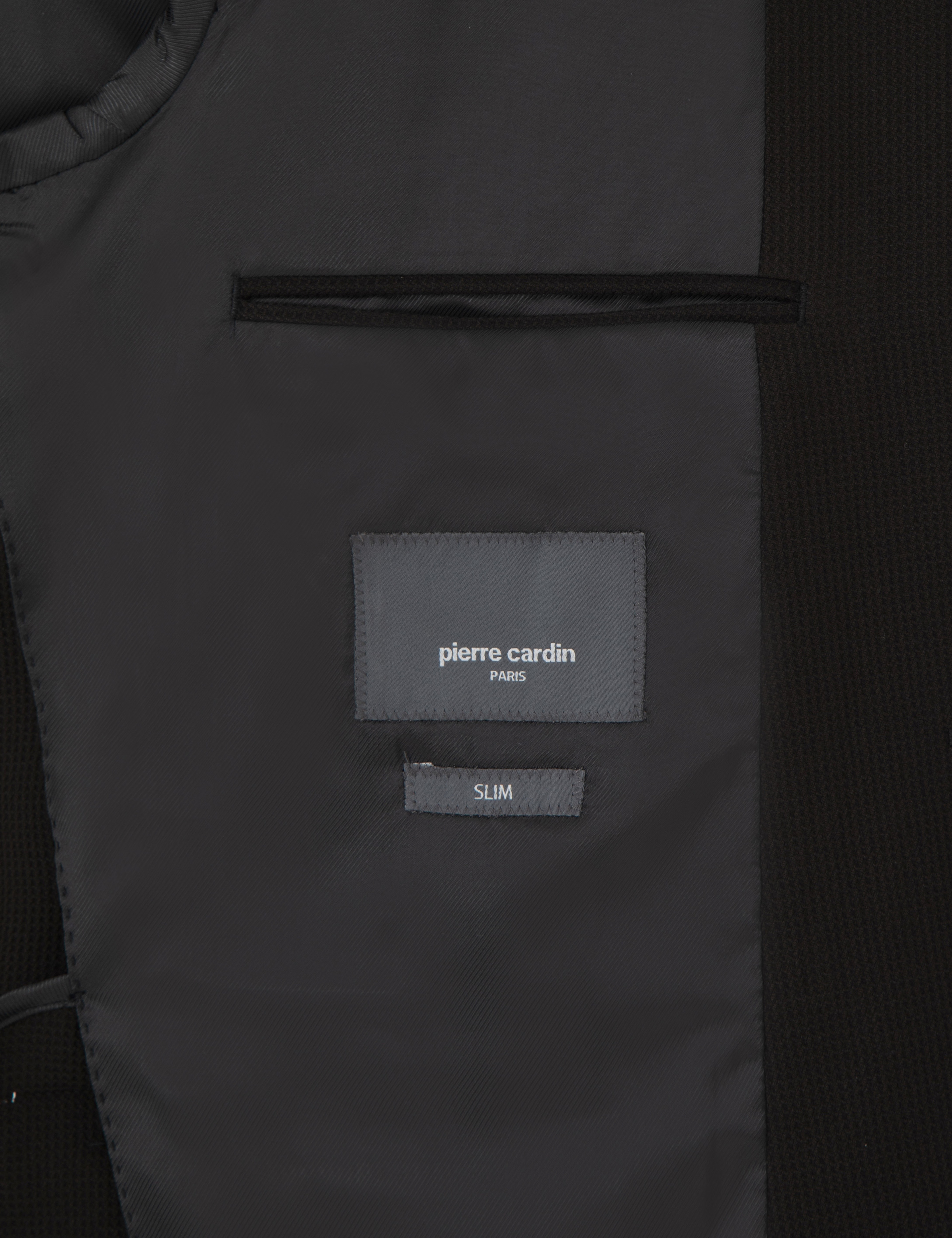 Siyah Slim Fit Ceket - Image 6