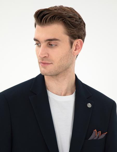 Lacivert Slim Fit Ceket - 50303389020