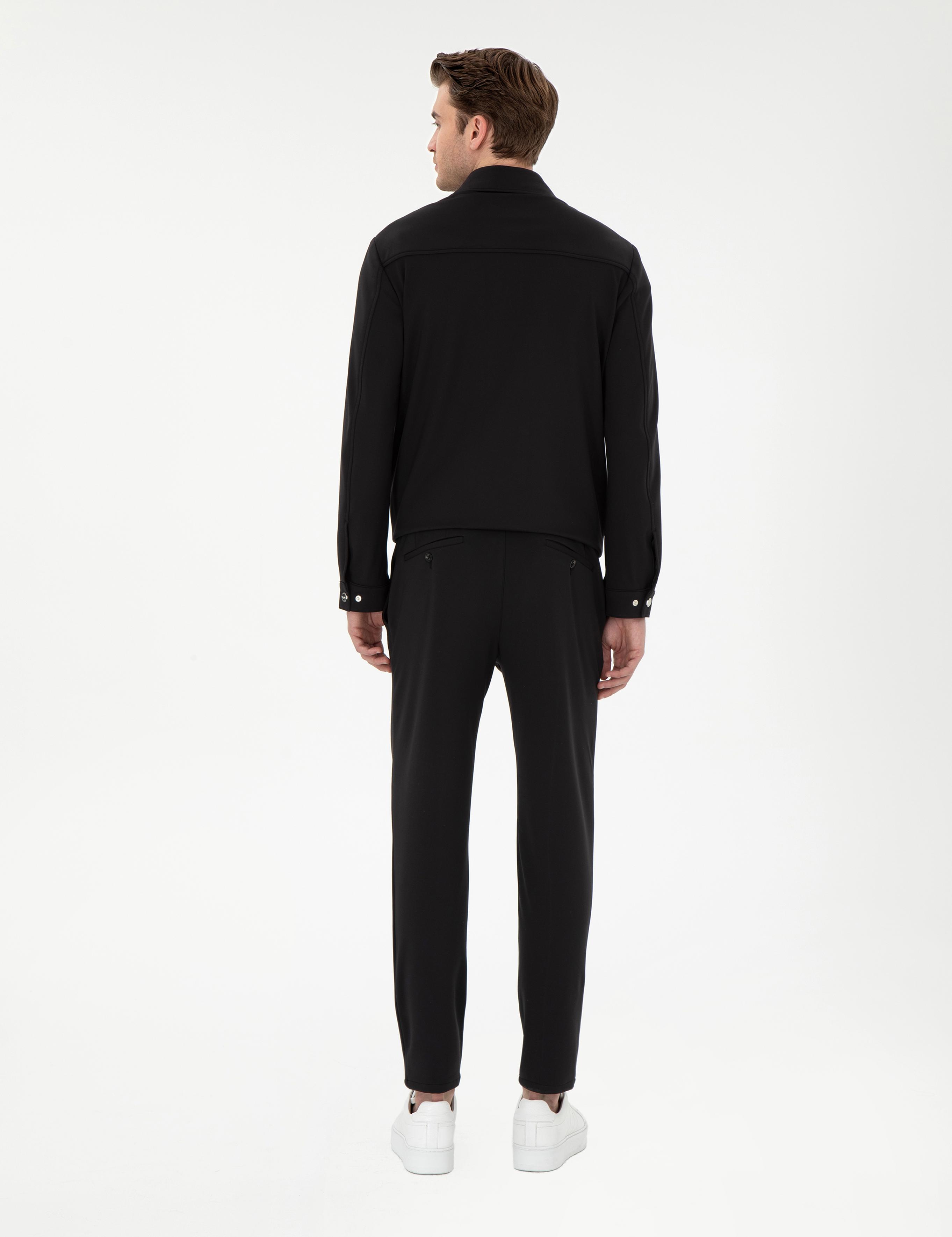 Siyah Kumaş Pantolon