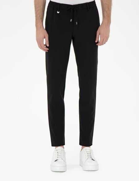 Siyah Klasik Jogger Pantolon - 50305397167