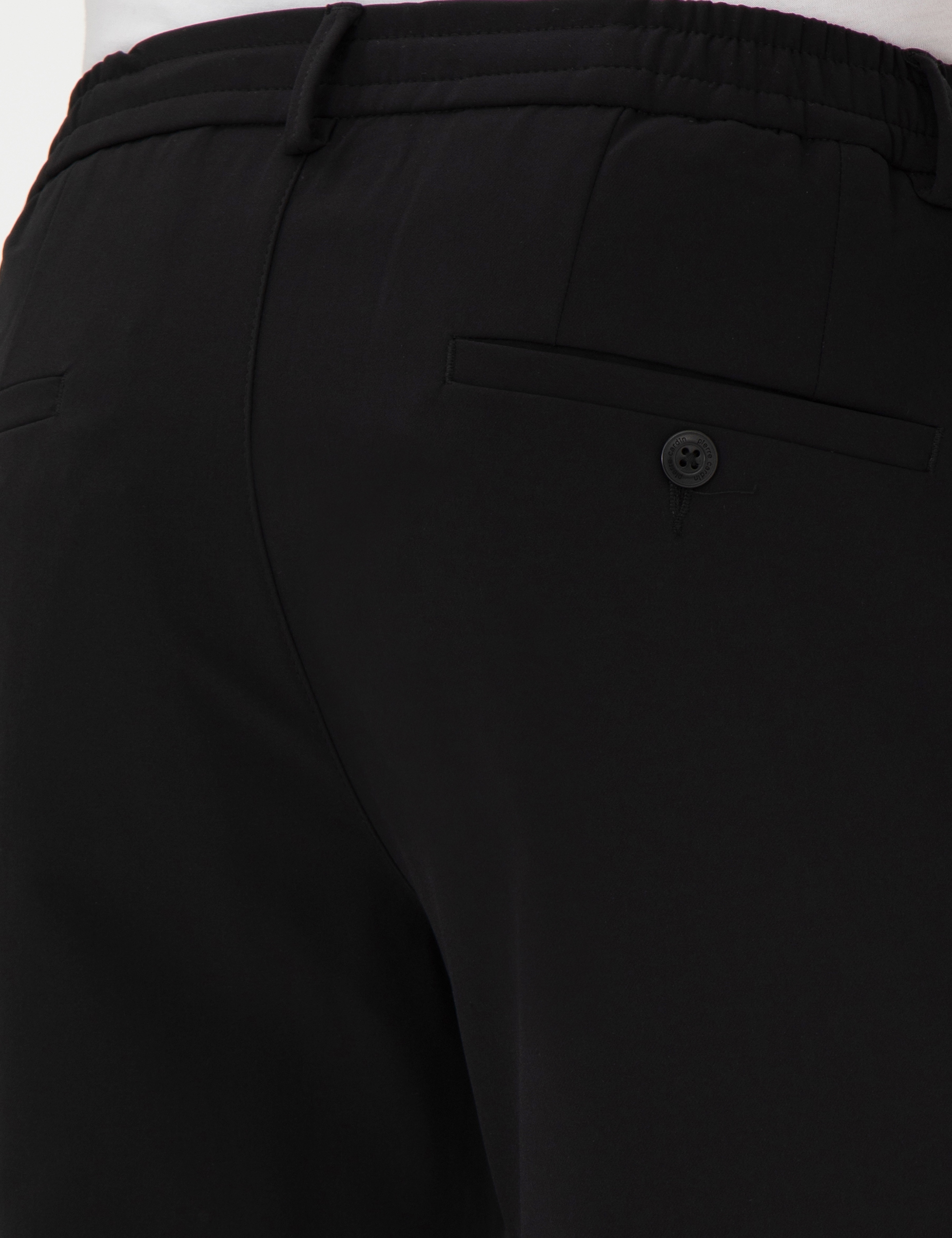Siyah Klasik Jogger Pantolon - Image 6