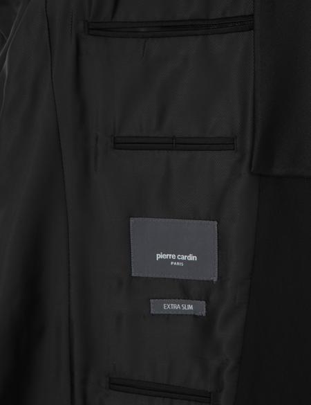 Siyah Ex. Slim Fit Yelekli Smokin - 50305108014