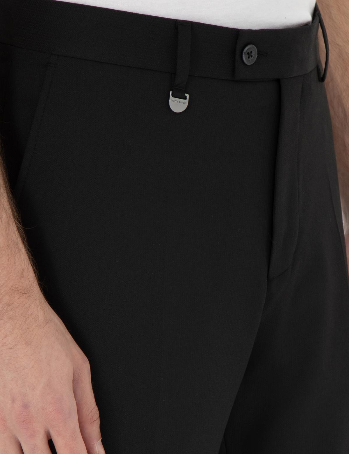 Siyah Slim Fit Kumaş Pantolon - 50304307057