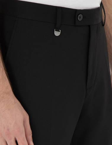 Siyah Slim Fit Kumaş Pantolon