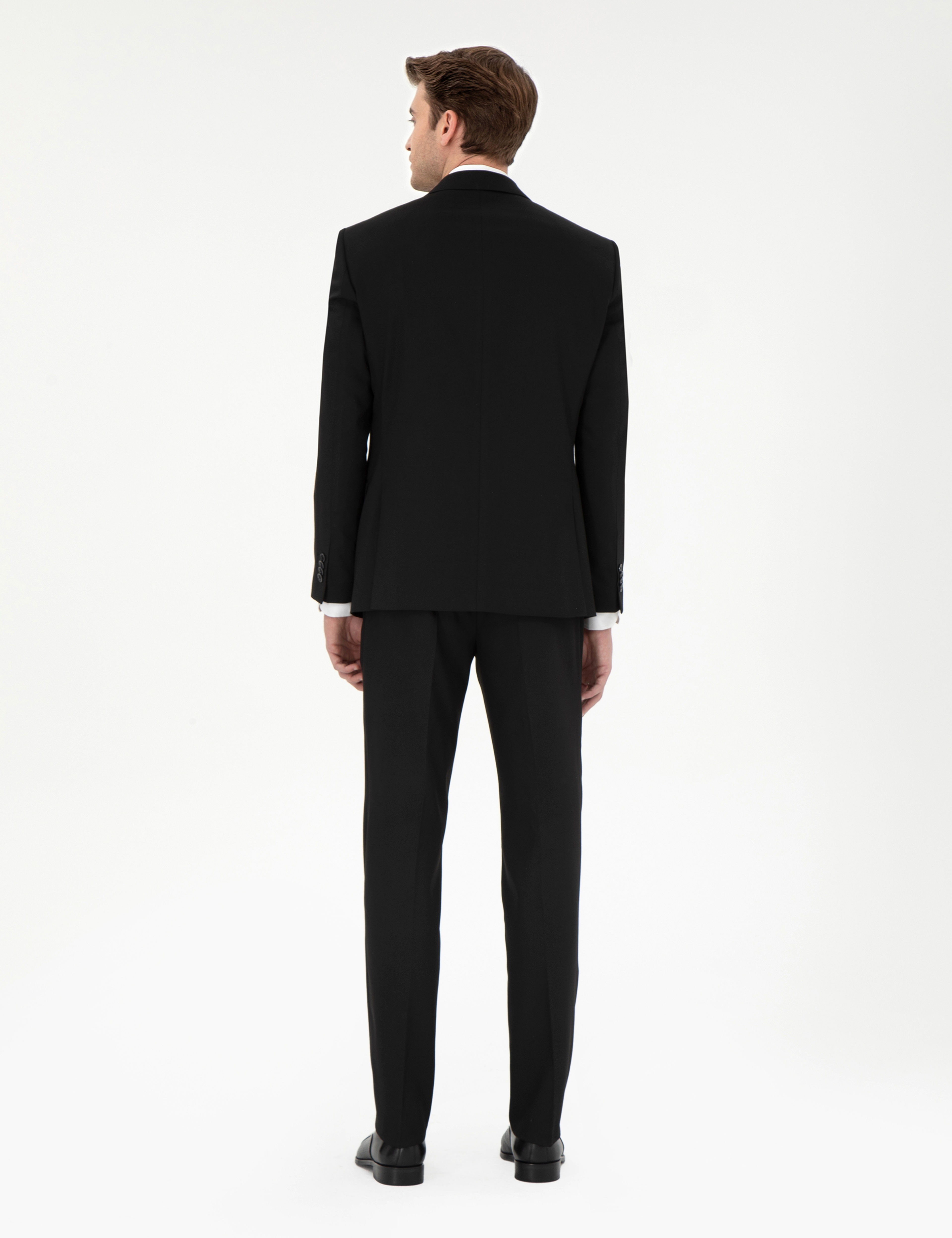 Siyah Slim Fit Takım Elbise - Image 5
