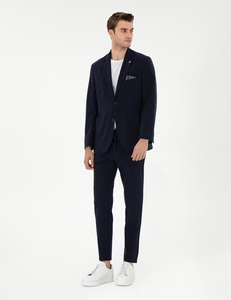 Lacivert Klasik Jogger Pantolon - 50305397134