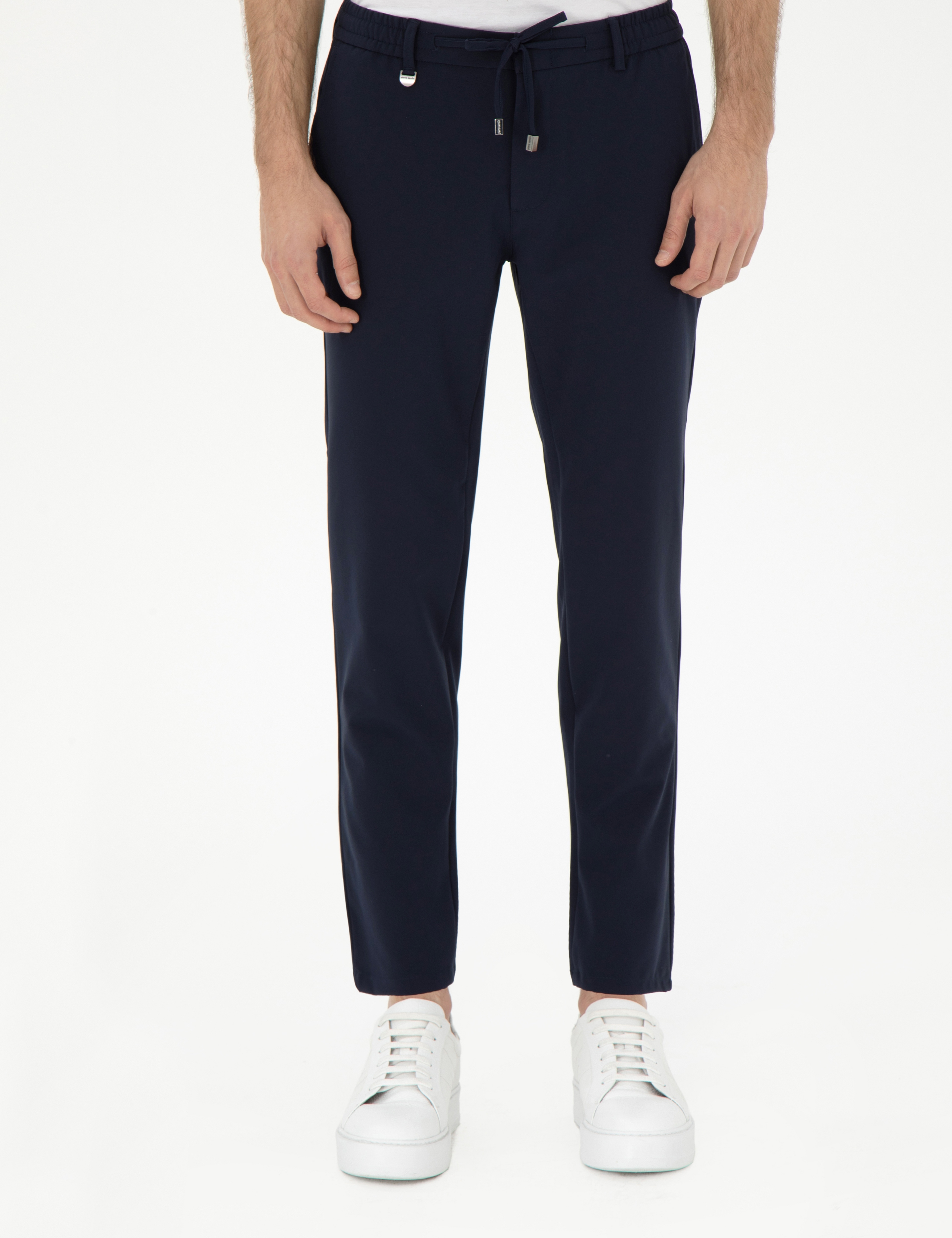 Lacivert Klasik Jogger Pantolon - Image 2