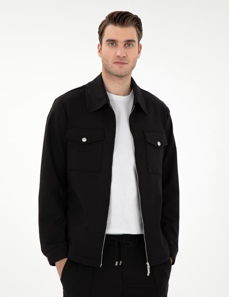 Siyah Regular Fit Ceket - 50306400011