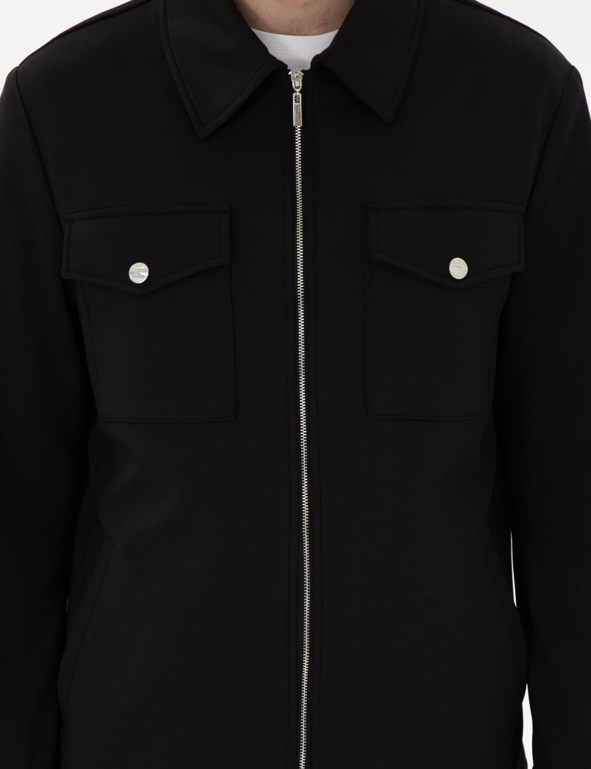 Siyah Regular Fit Ceket - 50306400011