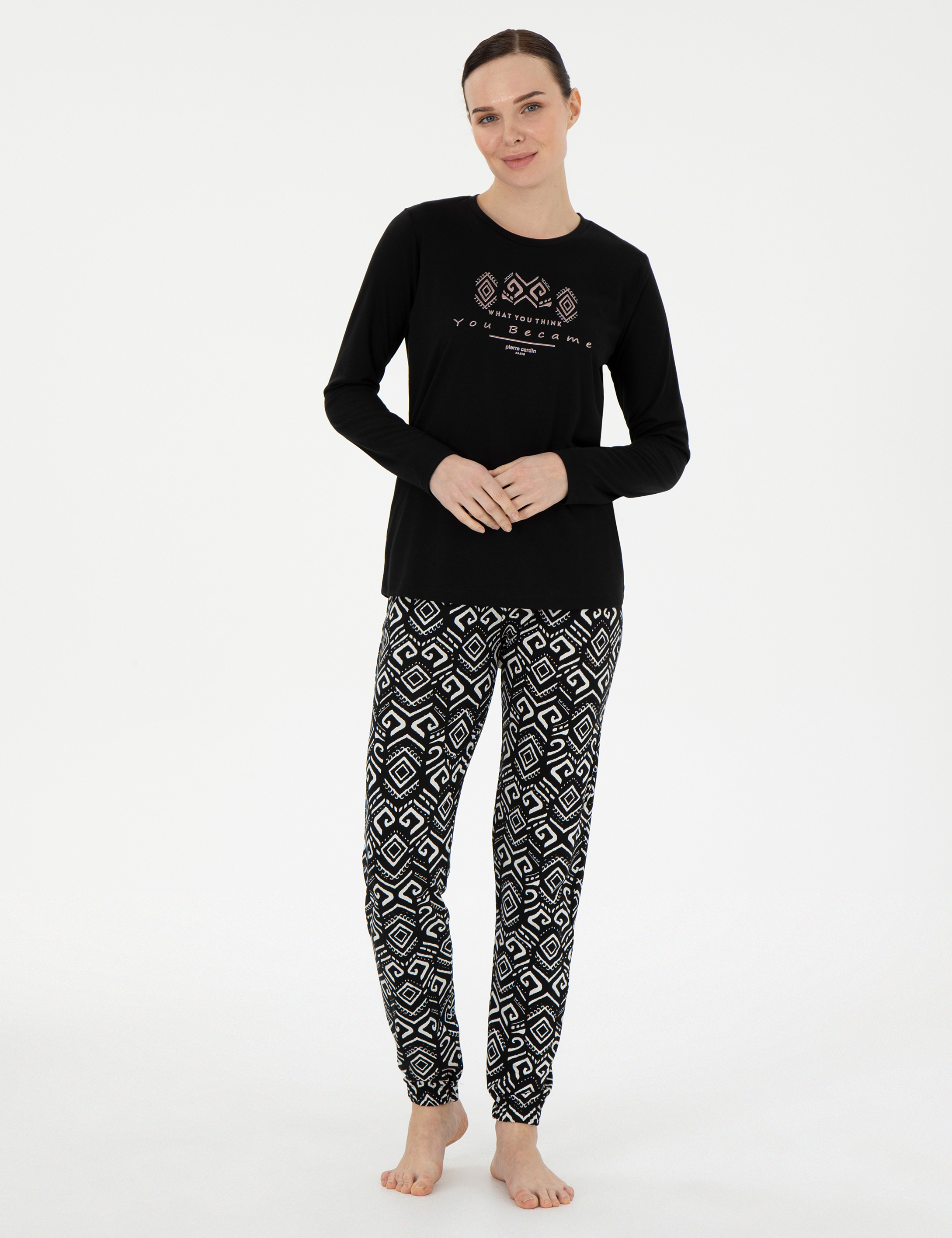 Siyah Pijama Takımı