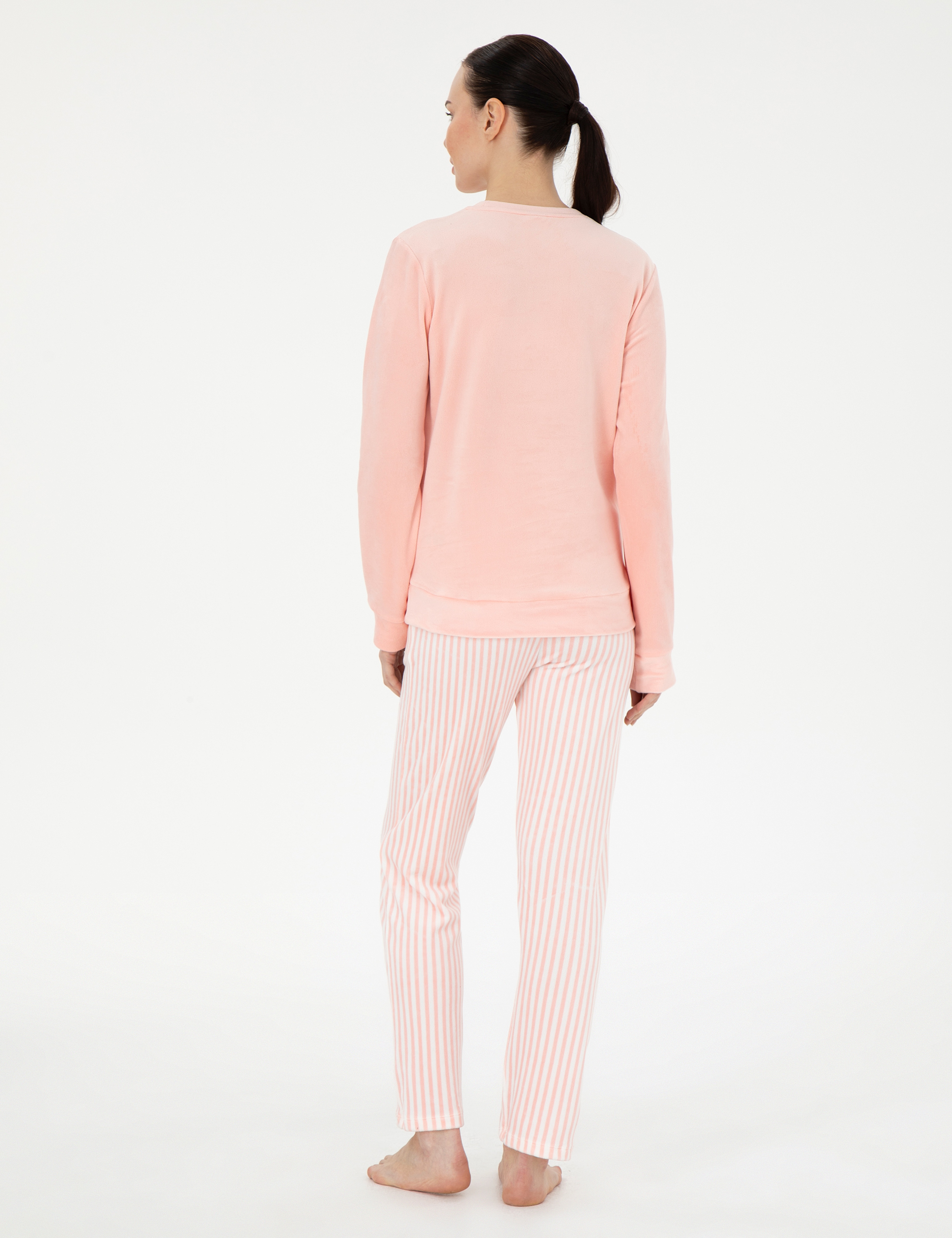 Toz Pembe Pijama Takımı