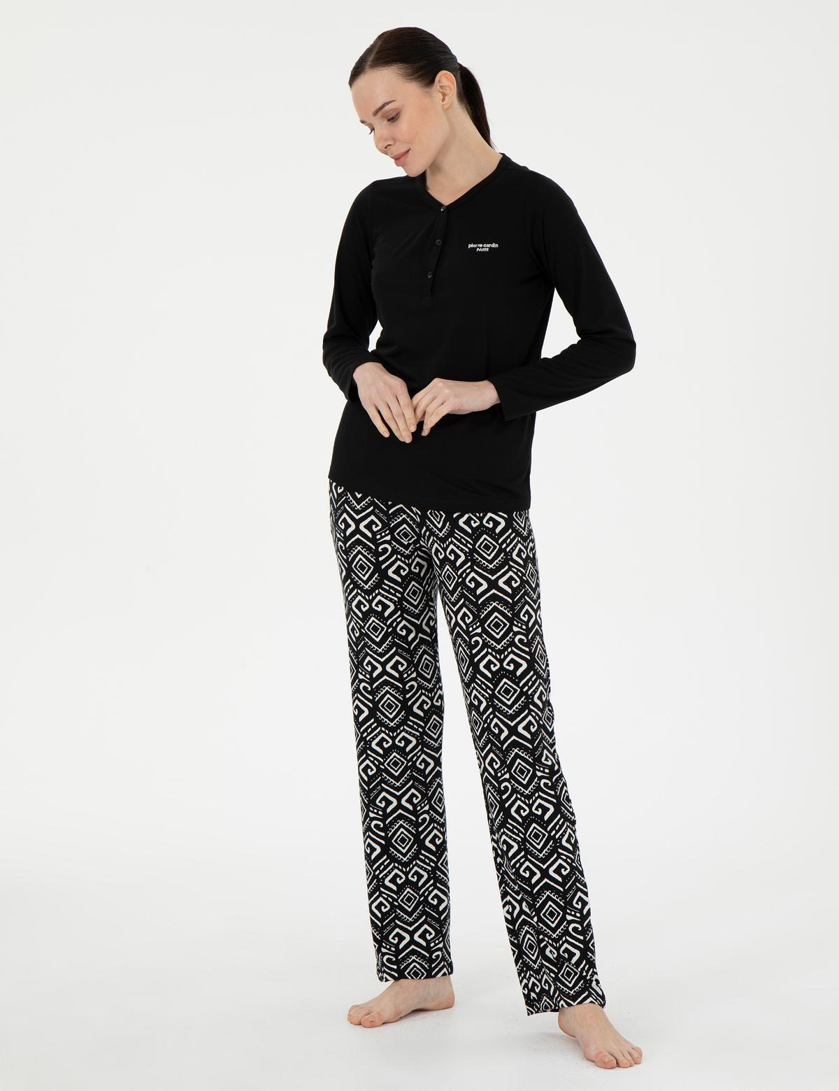 Siyah Pijama Takımı