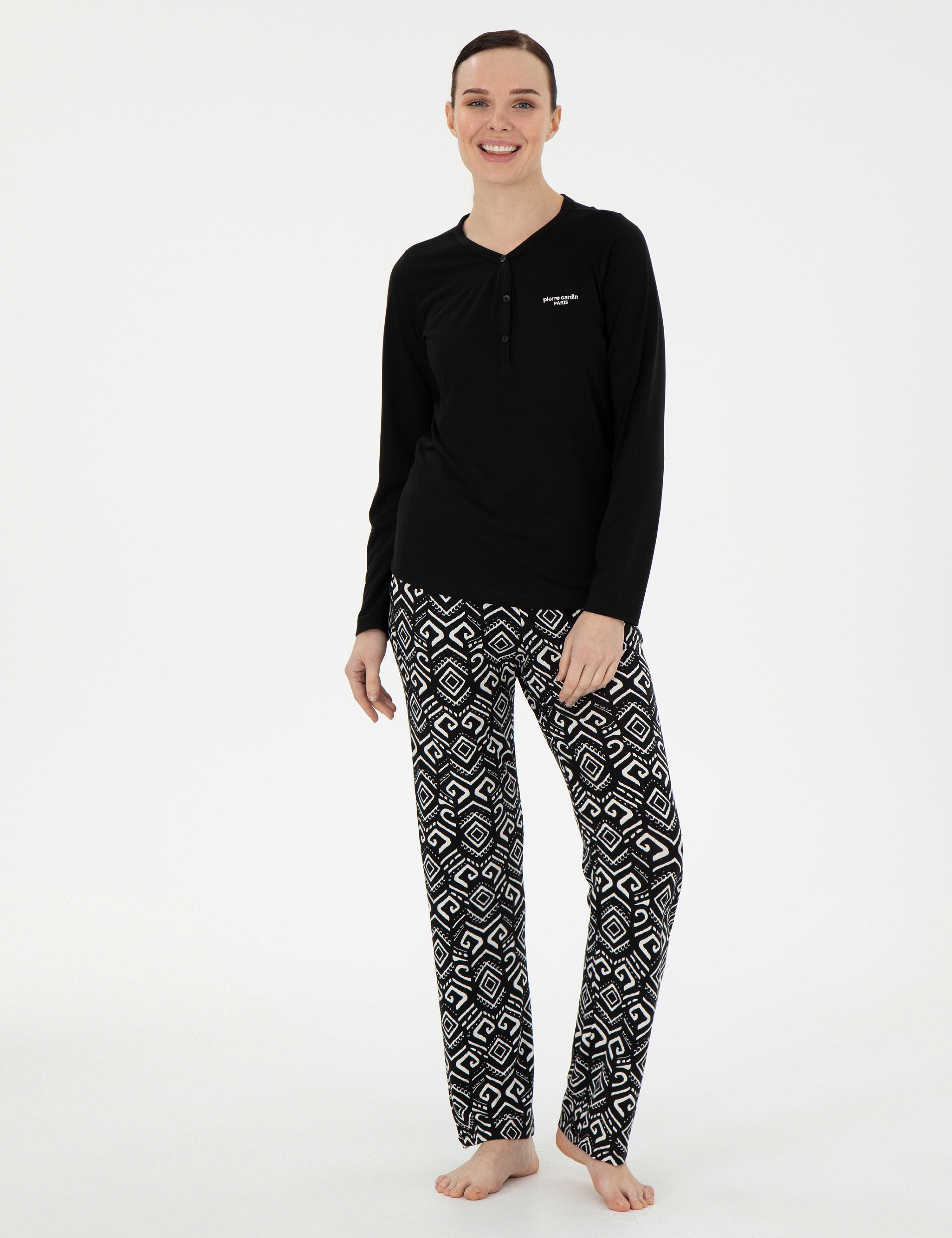 Siyah Pijama Takımı