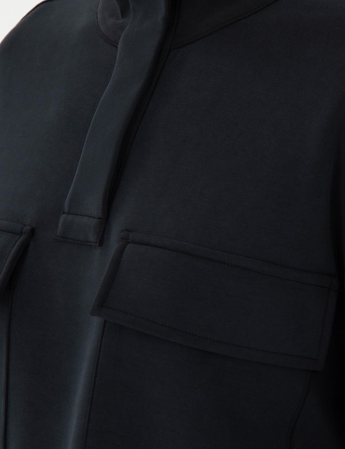 Siyah Comfort Fit Sweatshirt - 50290939003