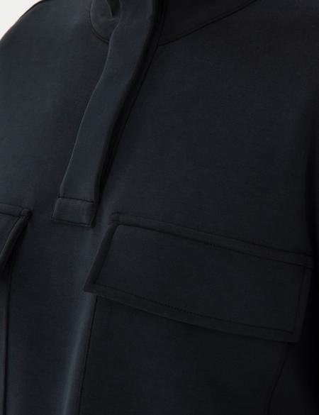 Siyah Comfort Fit Sweatshirt - 50290939003