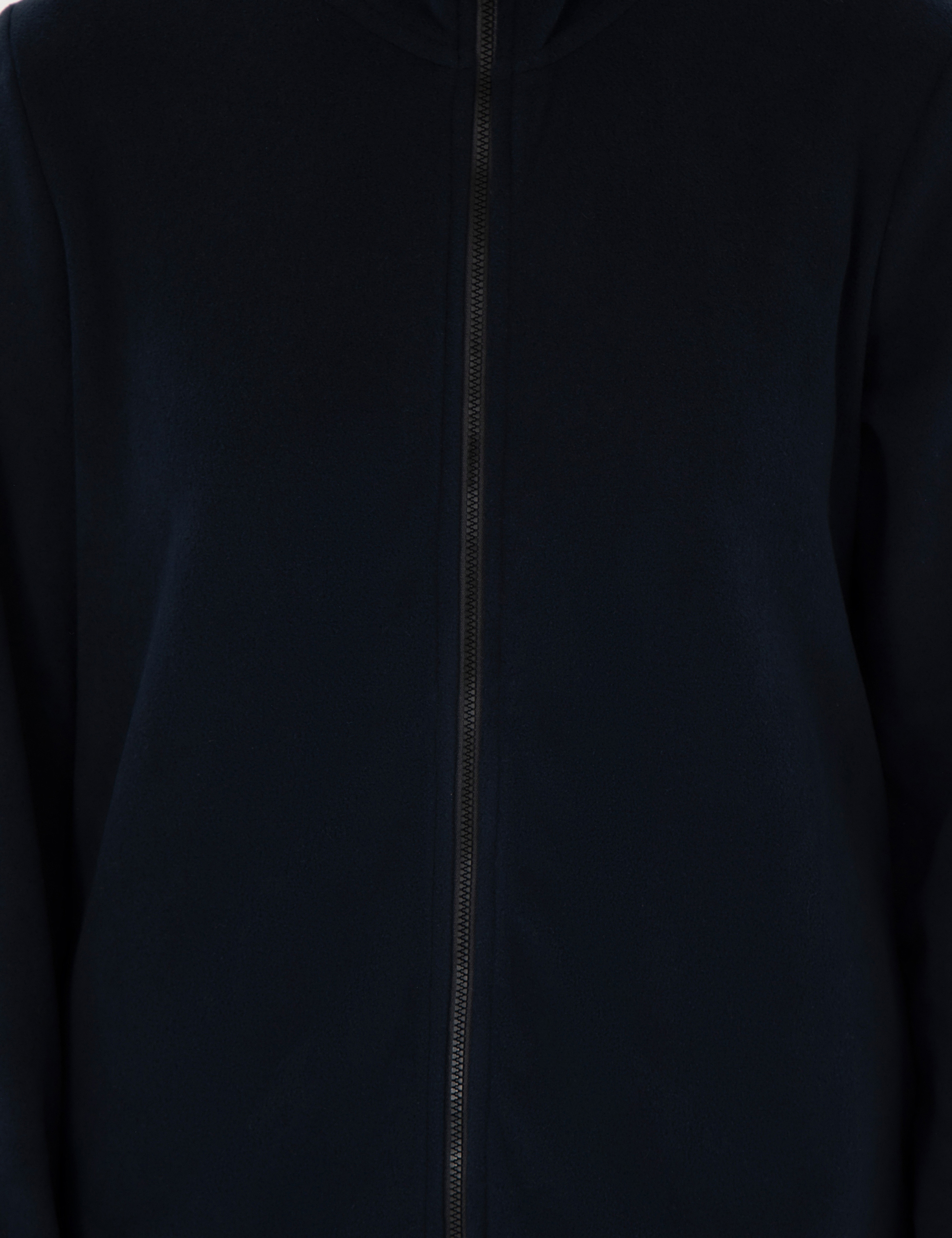 Lacivert Comfort Fit Polar Hırka - Image 6