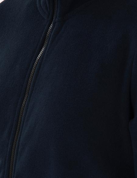 Lacivert Comfort Fit Polar Hırka - 50300871008