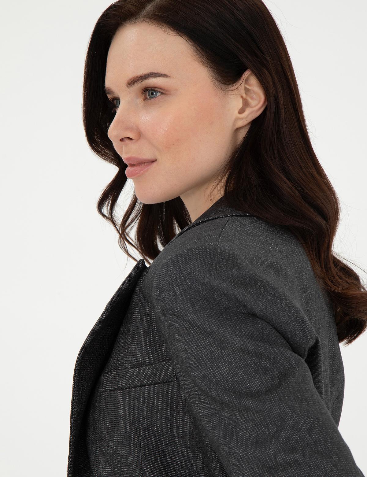 Antrasit Slim Fit Ceket - 50294093002