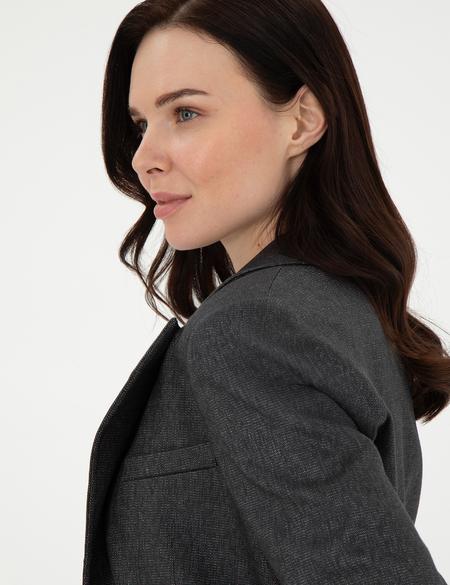 Antrasit Slim Fit Ceket - 50294093002