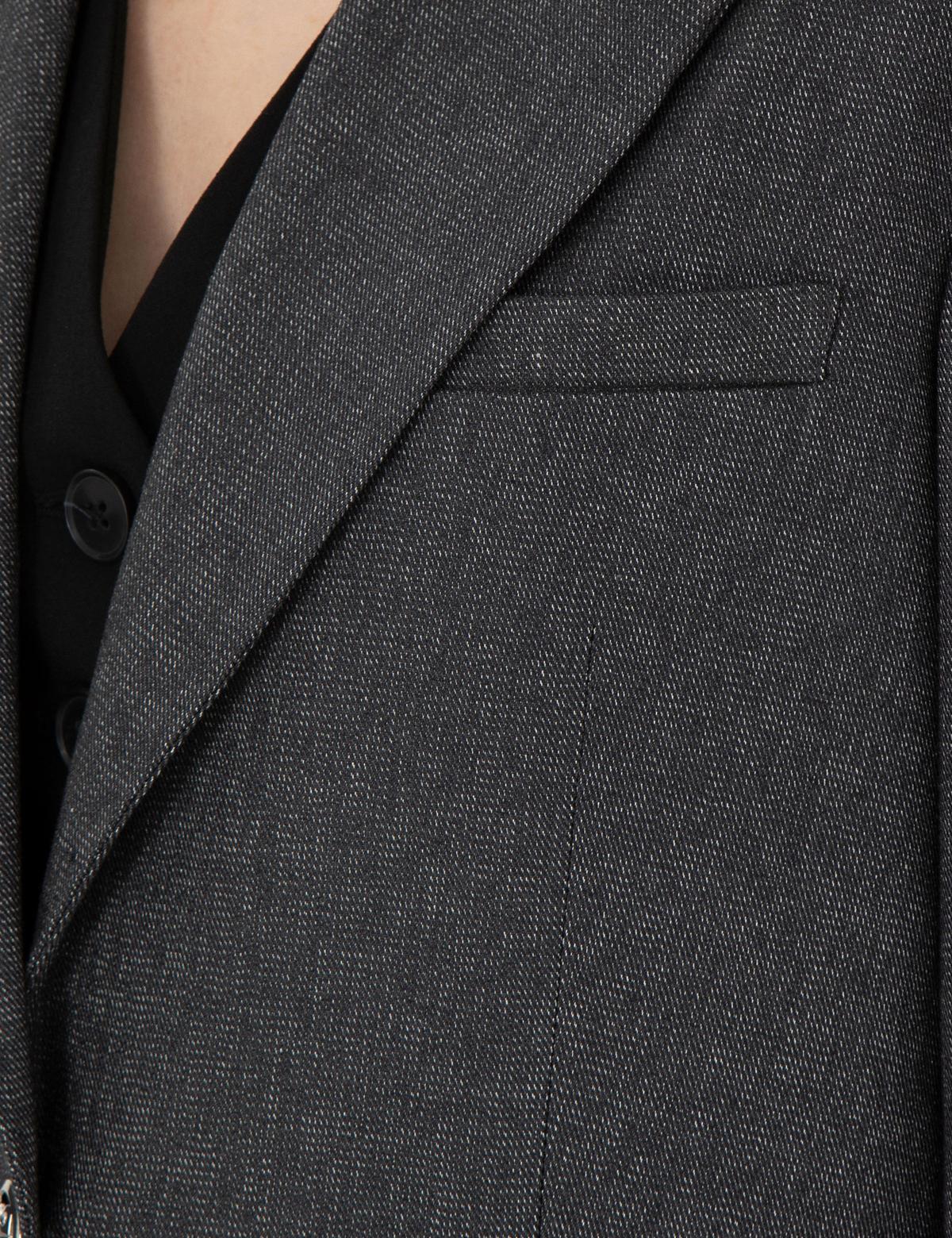 Antrasit Slim Fit Ceket - 50294093002