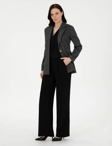 Antrasit Slim Fit Ceket