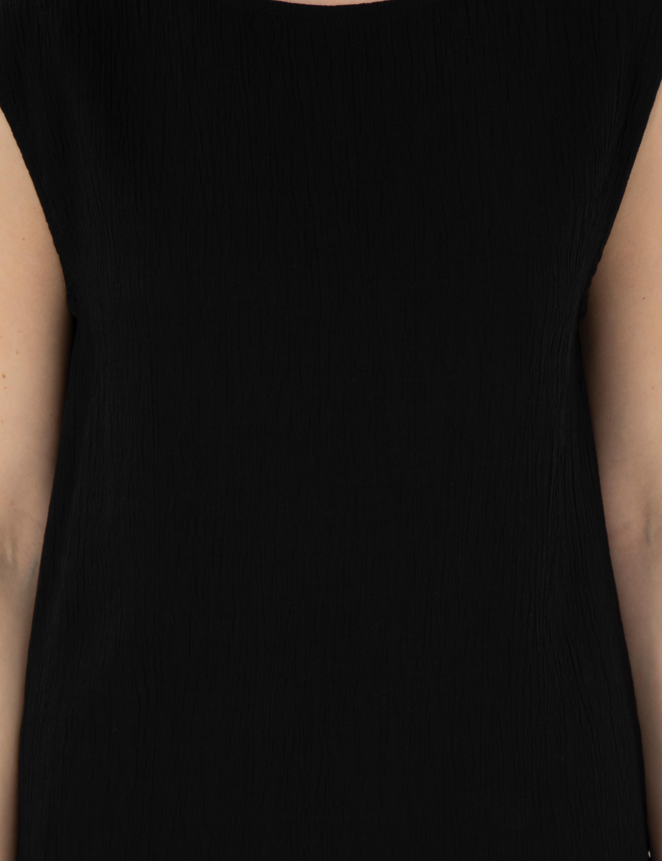 Siyah Regular Fit Bluz