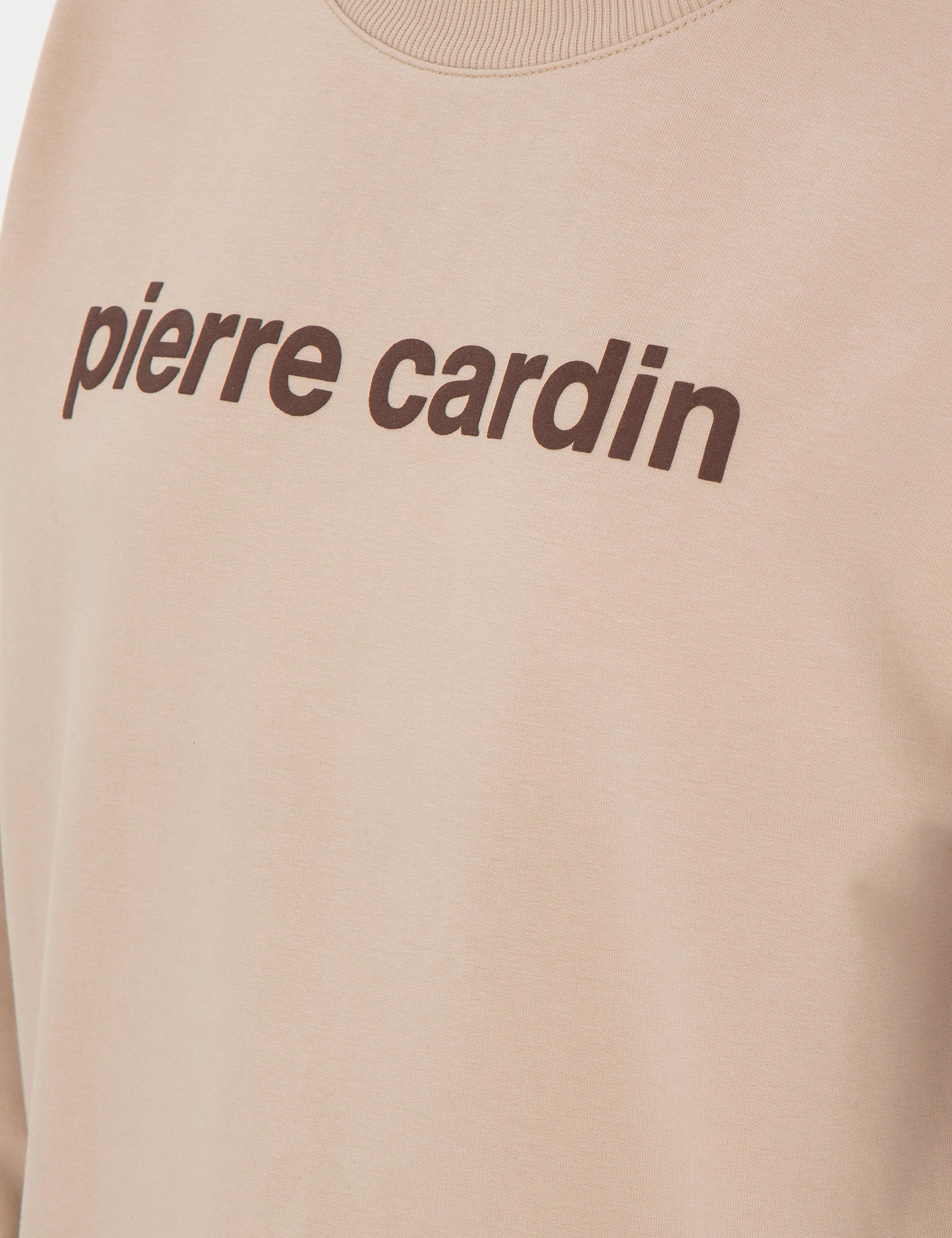 Bej Oversize Sweatshirt