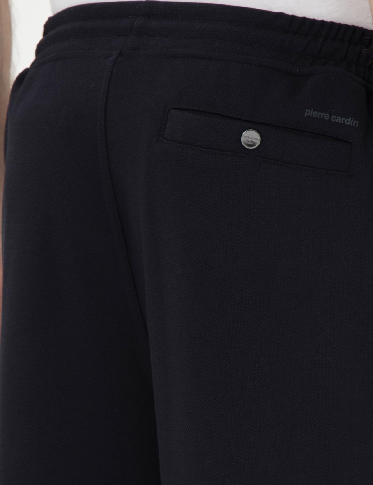 Lacivert Slim Fit Nervürlü  Duble Paça Eşofman Altı - 50290666015