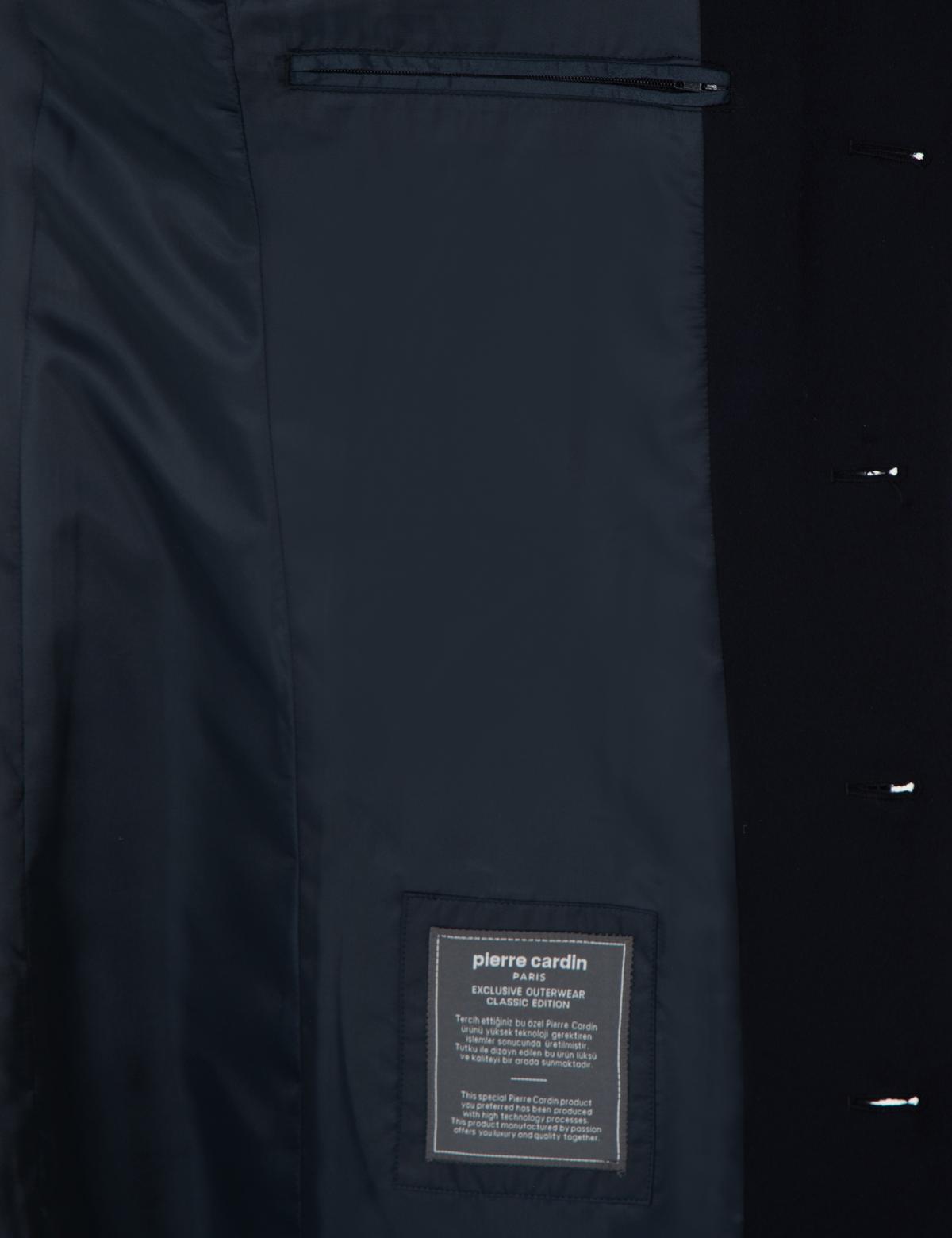 Lacivert Slim Fit Palto - 50298208024