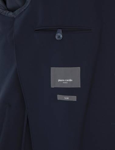 Lacivert Slim Fit Ceket