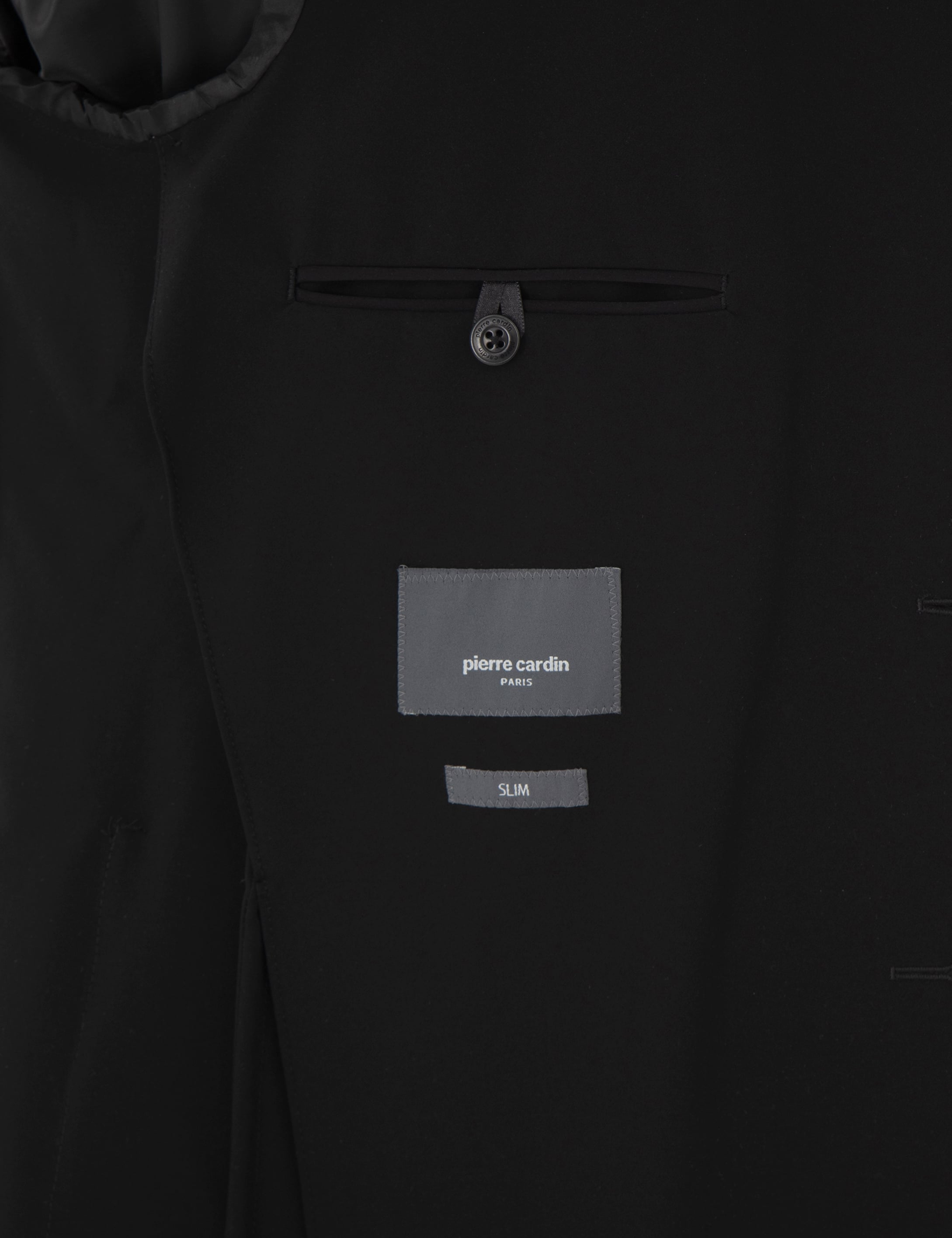 Siyah Slim Fit Ceket - Image 6