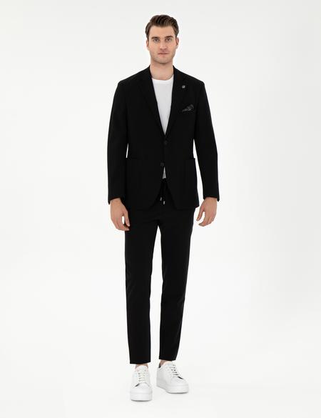 Siyah Slim Fit Ceket - 50306057011
