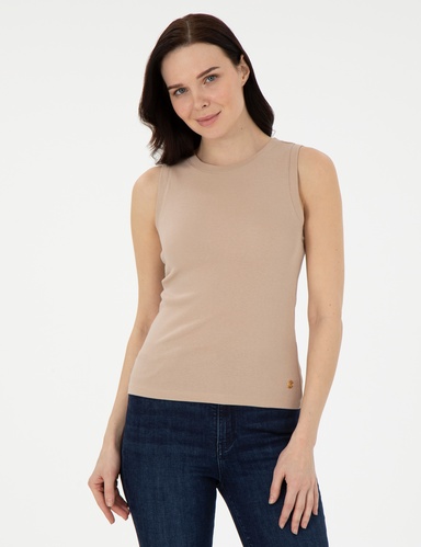 Bej Ex. Slim Fit Tişört