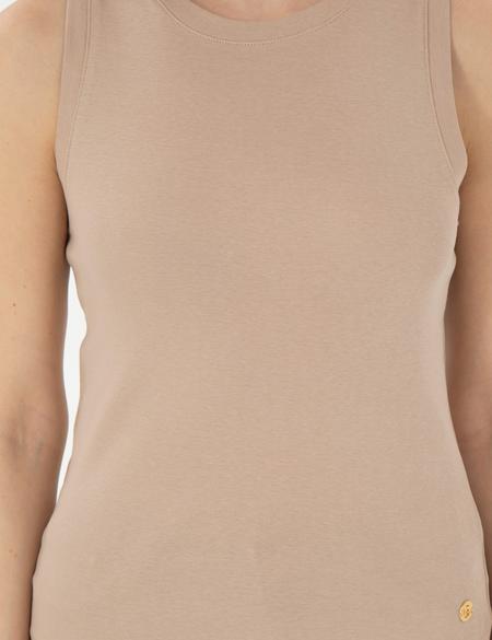 Bej Ex. Slim Fit Tişört - 50308064040