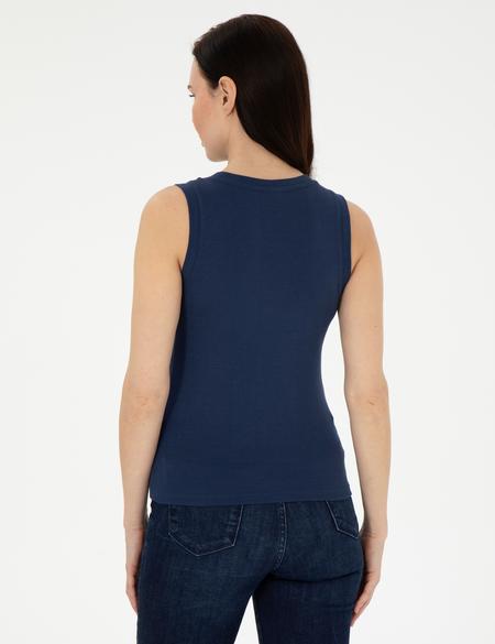 Lacivert Ex. Slim Fit Tişört - 50308064046